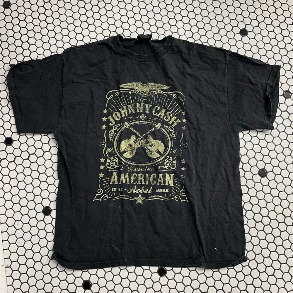 Zion rootswear Johnny cash vintage t shirt size 1X or XL